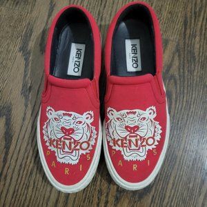 Kenzo red sneakers